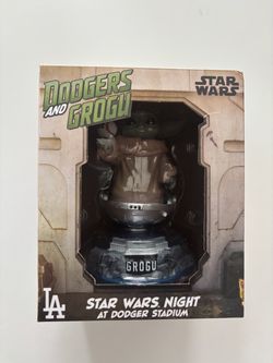 LA Dodgers Grogu Star Wars Night Bobblehead