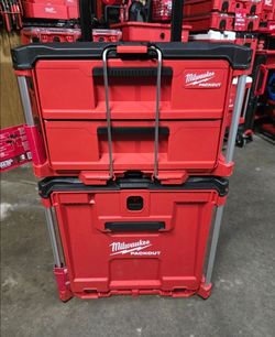 Brand New Milwaukee Packout Drawer Stack- Rolling Drawer Toolbox, 2-Drawer Toolbox