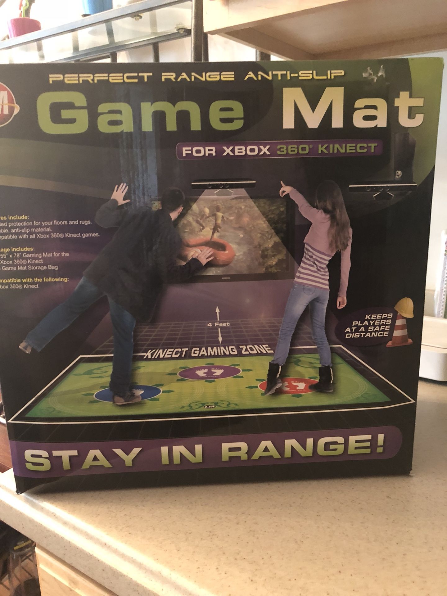 XBOX 360 Kinect Game Mat