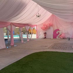 Tent & ballons