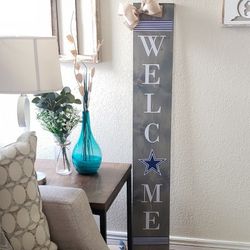 Dallas Cowboys Welcome Sign. Wood Sign. Home Decor for Sale in Ysleta Sur,  TX - OfferUp