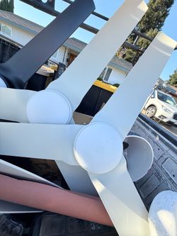 I have 5 fan in very good condition! 4 white and 1 black