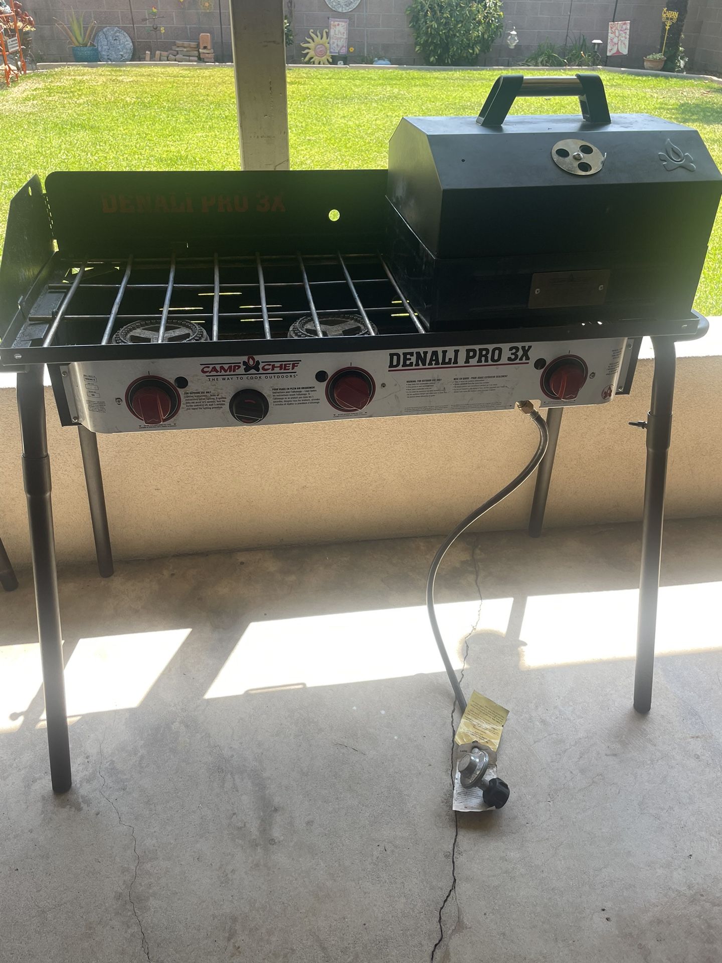 Camp Chef Denali Pro 3X Stove with Carrying bag