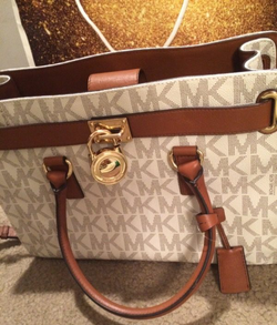 Brand new..MK white bag