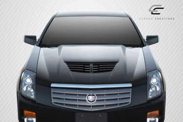 Blemished 2003-2007 Cadillac CTS Carbon Creations DriTech Stingray Z Hood- 1 Piece