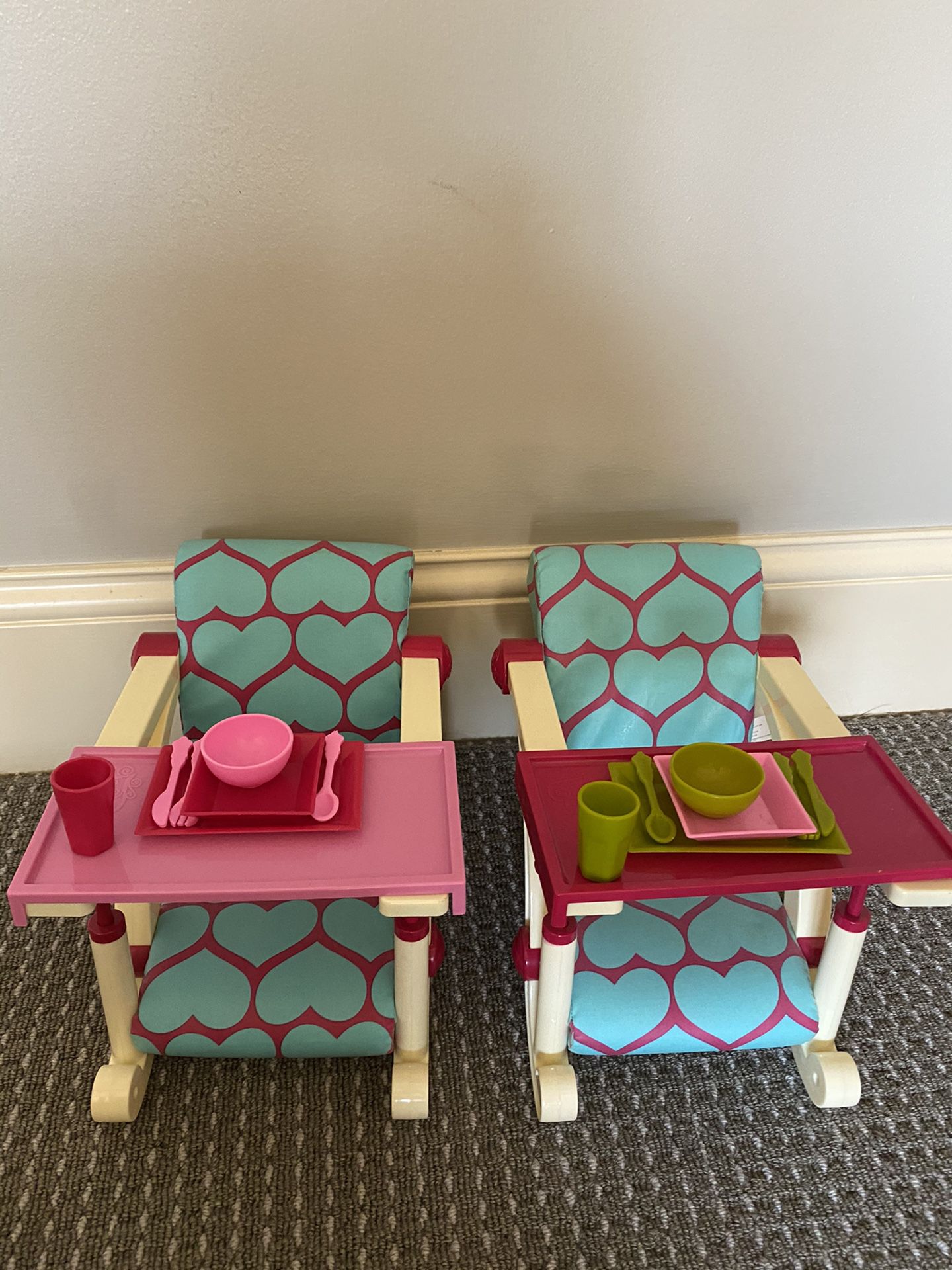 Chairs for your favorite doll including American Girl Doll.