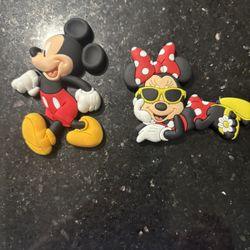 Disney Mickey & Minnie Mouse Magnets, Never Used; $7 Both