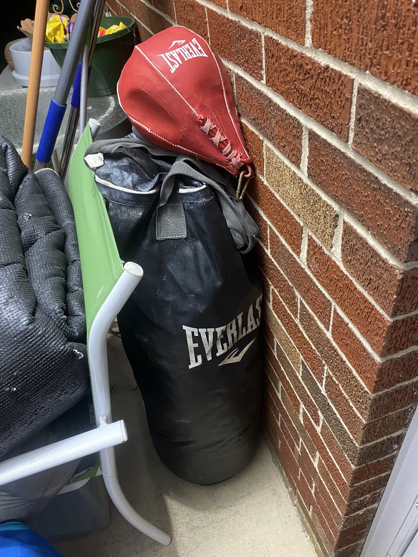 Punching Bag And Speed Ball