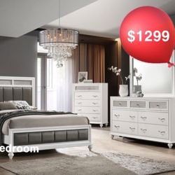 4 Pc King Bedroom Set 