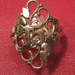 Quinceanera-14K- tri-Color RING