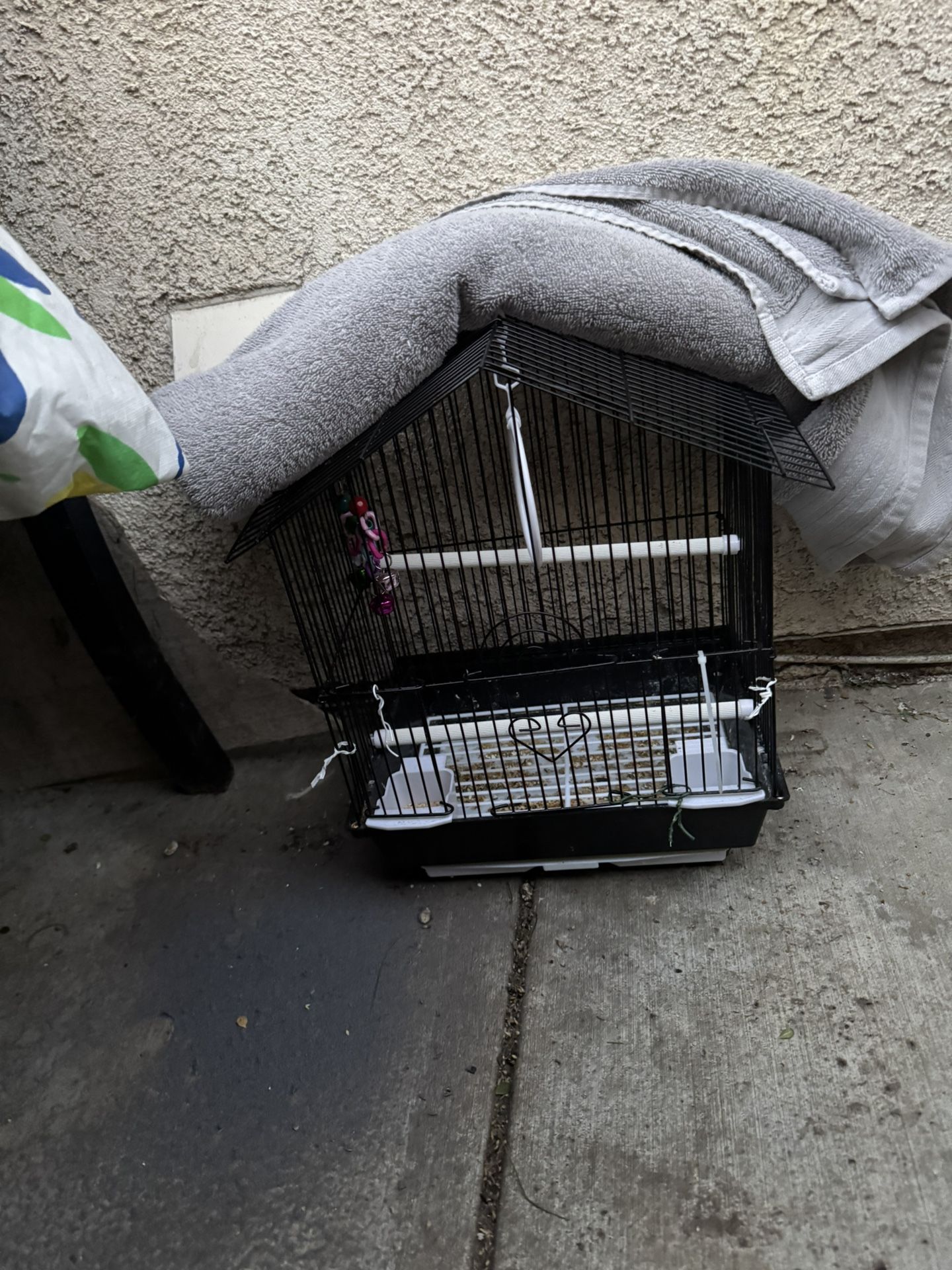 Small Black Bird Cage