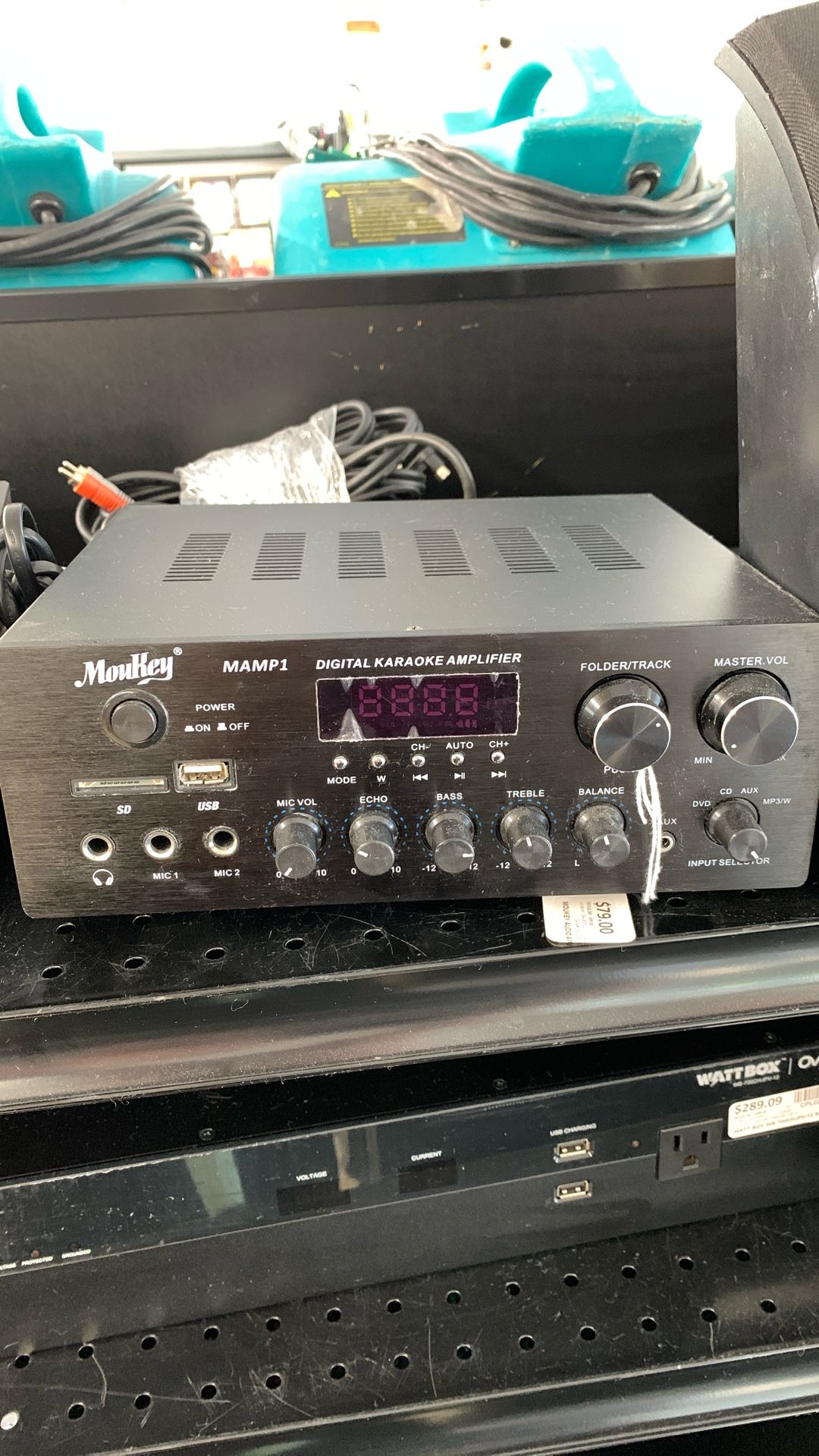 MouKey MAMP1 Digital Karaoke Amplifier