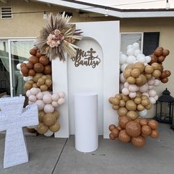 Balloon Garland And Backdrops