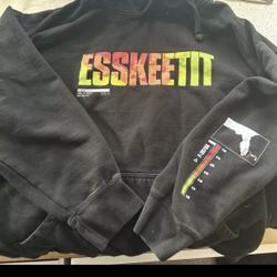 Unhappy by Lil Pump Esskeetit Album Promo Hoodie Sweatshirt NEW 2XL Miami