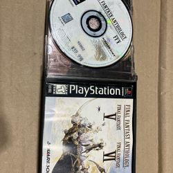 Final Fantasy Anthology ps1 game