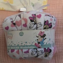 Disney Baby Minnie Mouse Washcloths