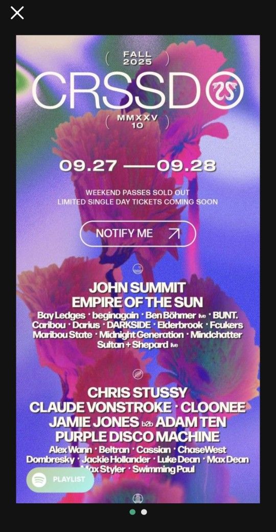 Crssd Sunday Portion