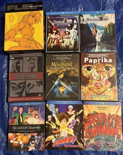 Anime Blu Ray/DVD Sets 