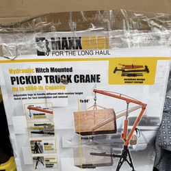 Pickup Truck crane. Heavy Duty