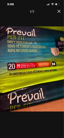 Prevail adult diapers