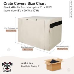 Pet Crate Cover 42”