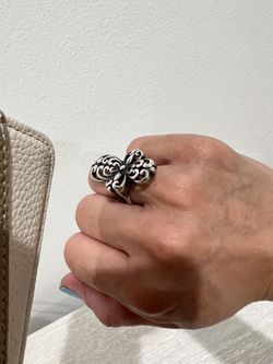 925 Silver Cross Ring