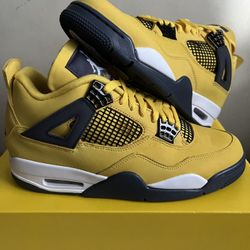 Air Jordan Retro 4 Lightning Yellow (2021)