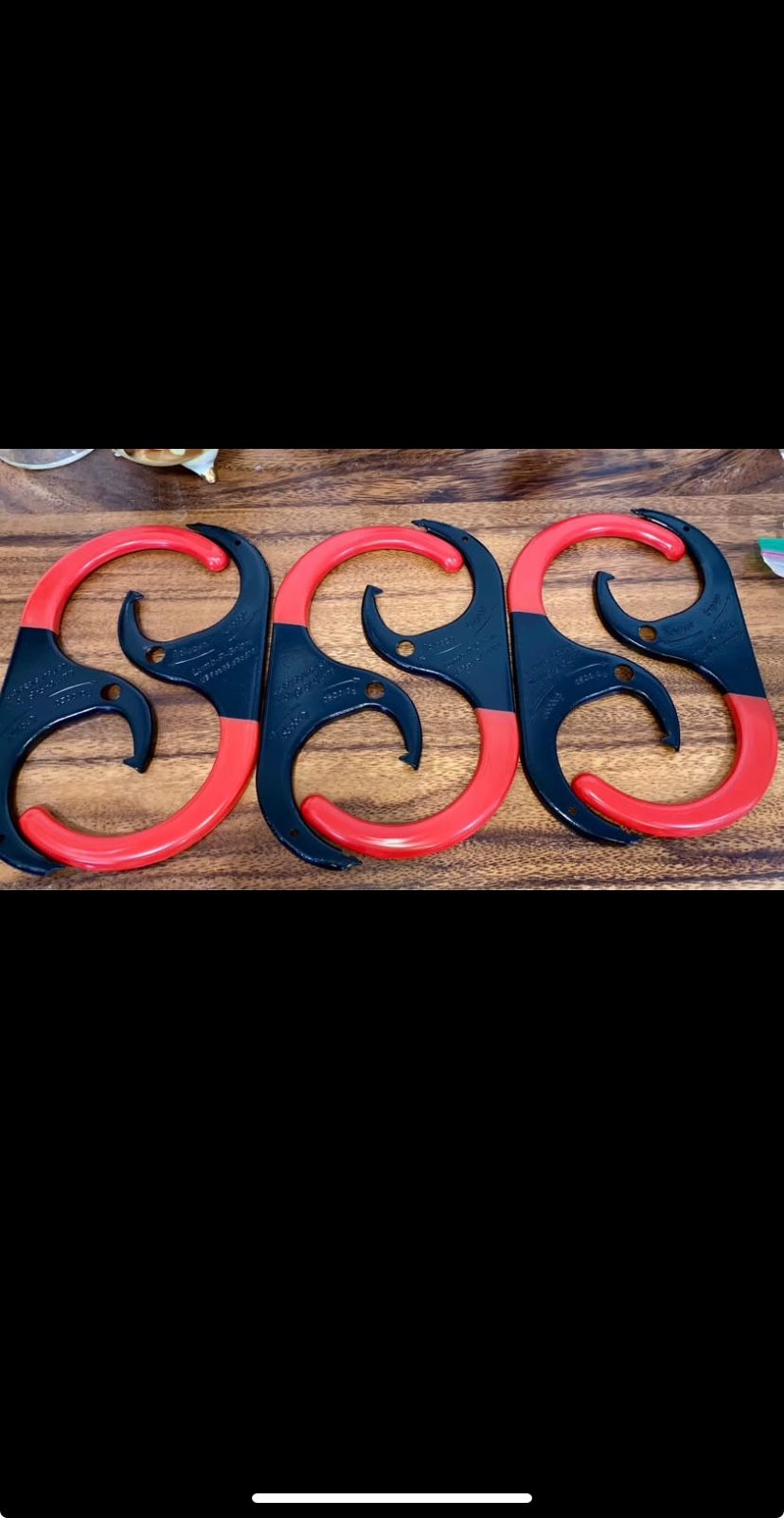 LUMB-R-GRIP JOIST HANGER HOOKS MADE IN USA HOOK EASILY W/O TOOLS SET OF 6
