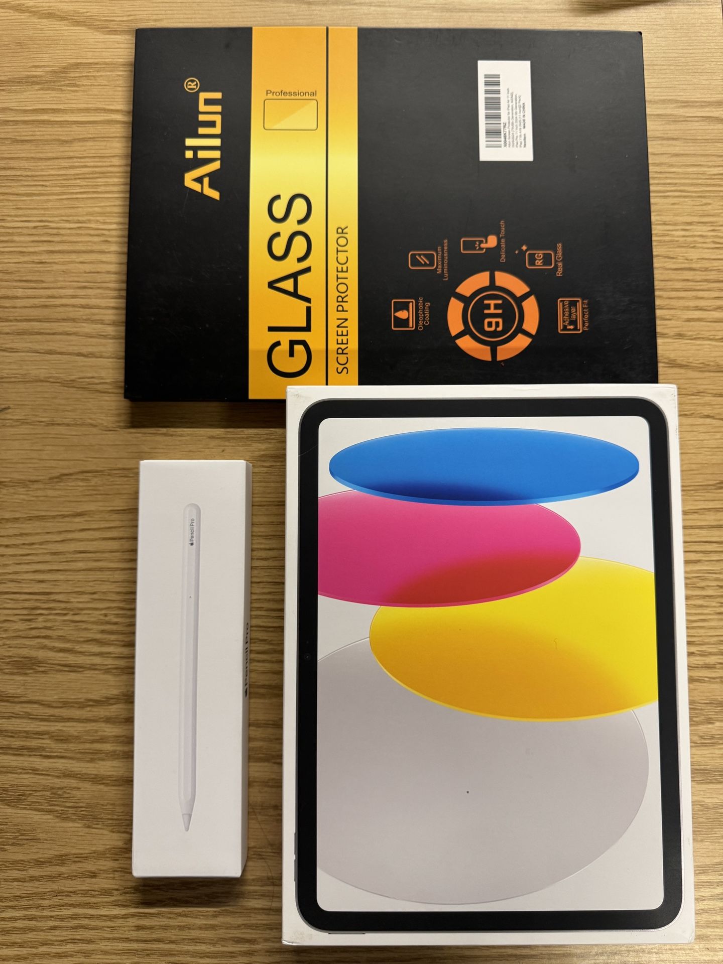 iPad (A16) 128GB With Apple Pen And Screen Protector