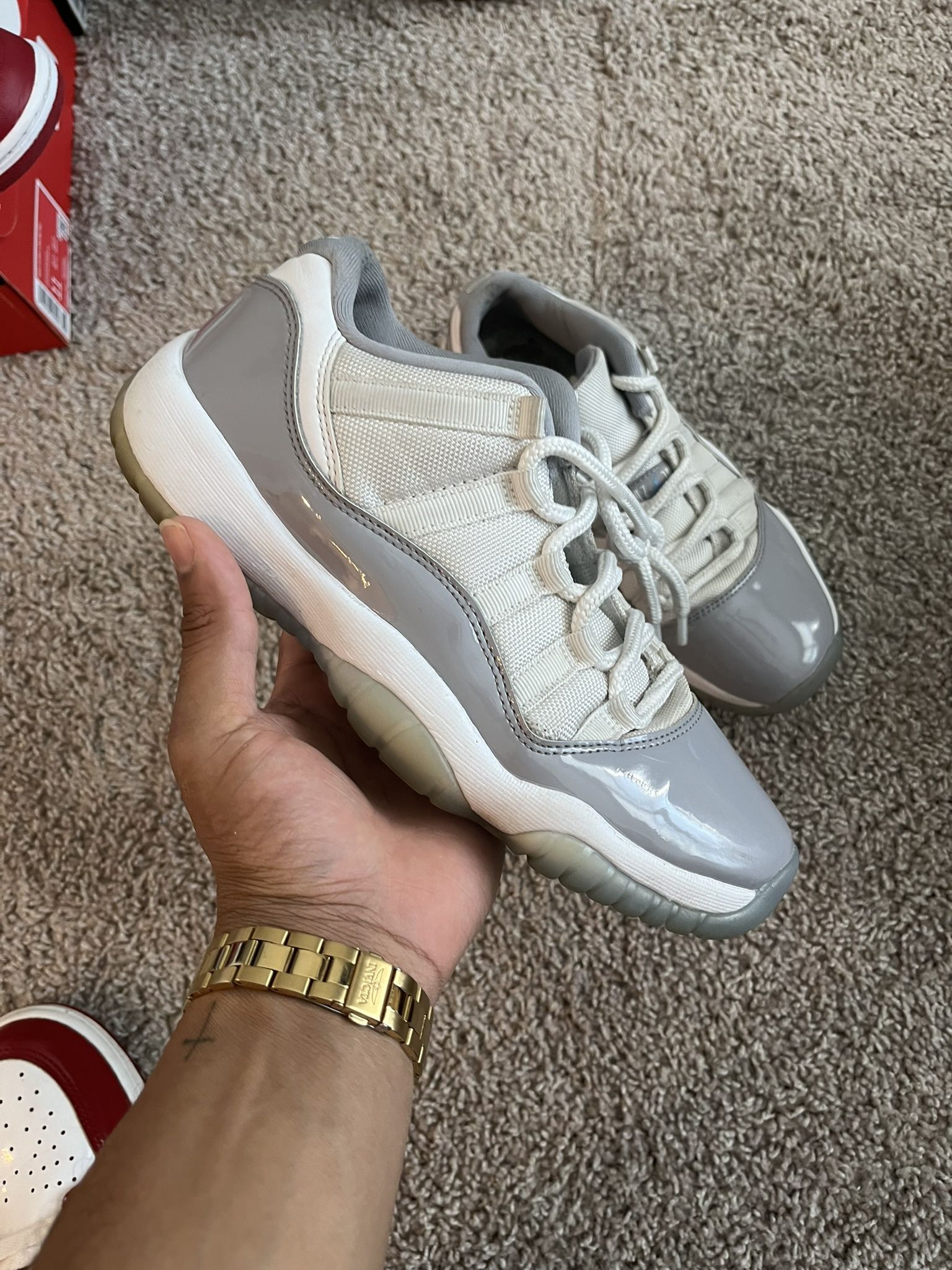 Jordan Low Cement Grey 11s