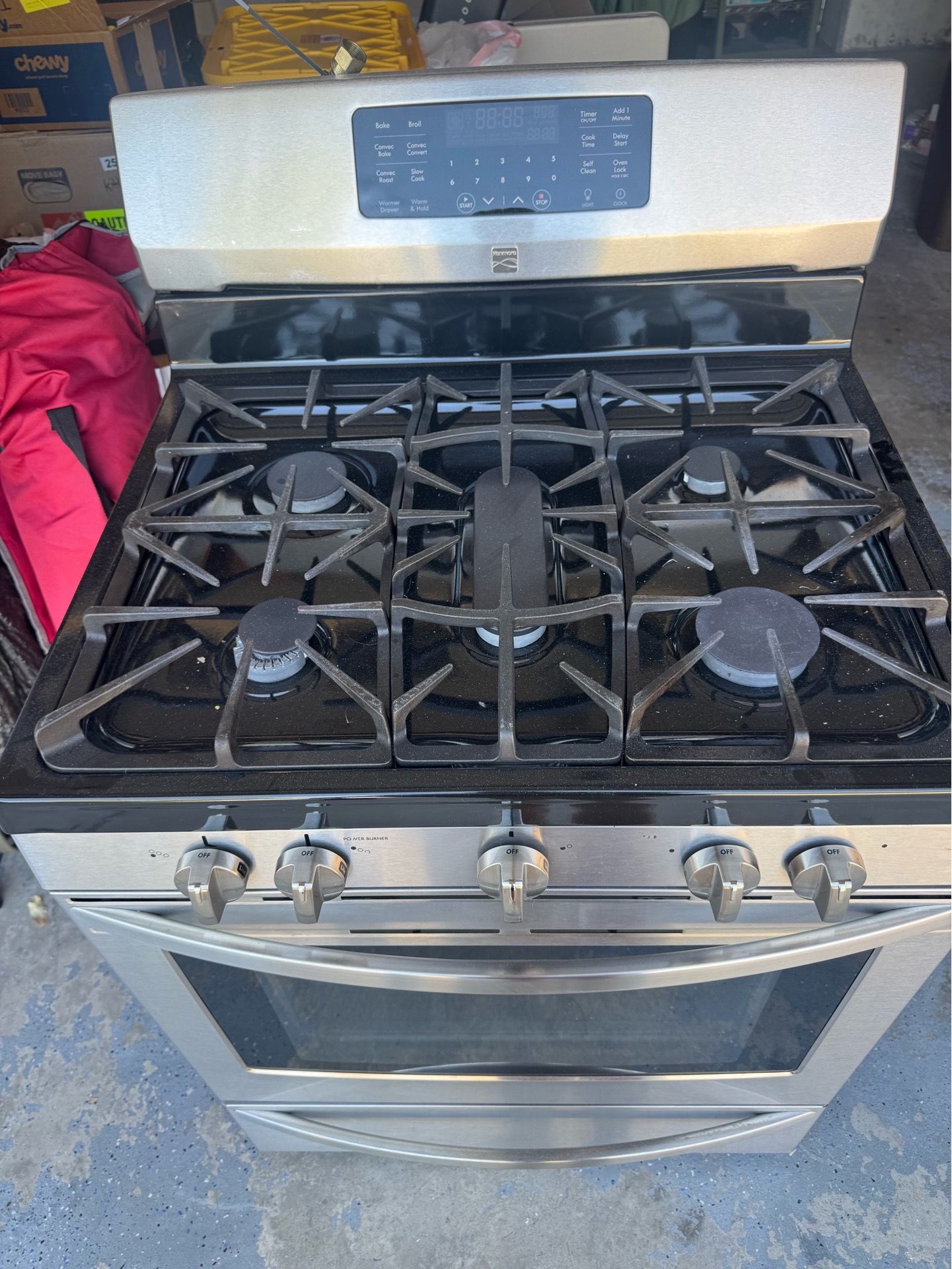 Kenmore Stainless Steel Stove and Convection Oven