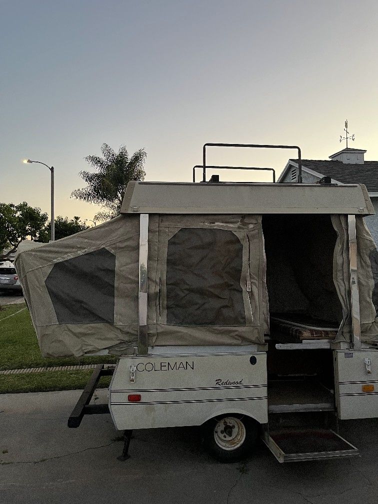 Coleman Pop Up Trailer