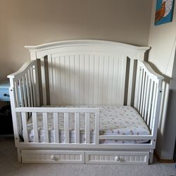 Nursery Crib With Mattress