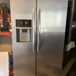 Stainless Steel Side-By-Side Refrigerator