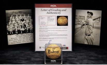 1937 PCL SAN DIEGO PADRES TEAM SIGNED BASEBALL PSA 4.5 TED WILLIAMS AUTOGRAPH 📈