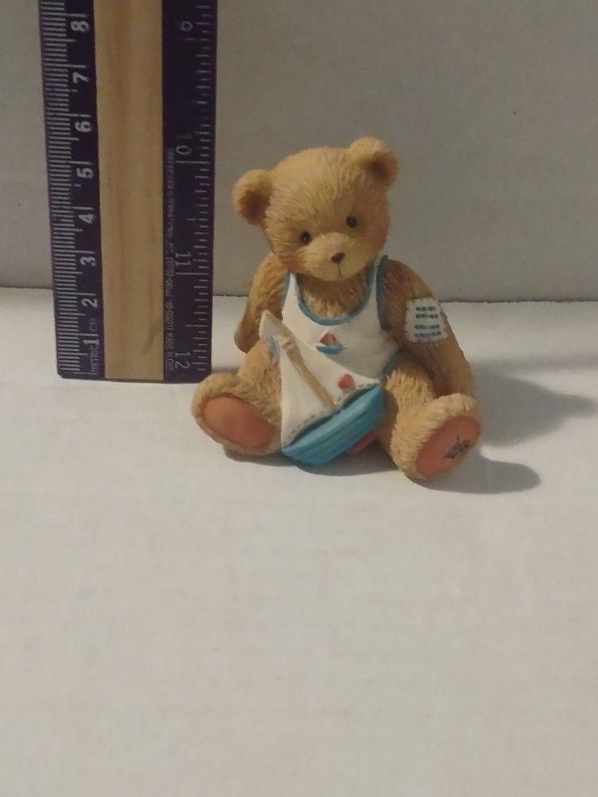 Vintage Cherished Teddies Arthur "August" Figure