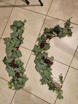 Grape wreaths