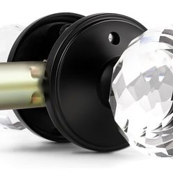 1 Pack Crystal Door Knobs Interior, For Sale $14.00 50%+ OFF Retail $29.99 NEW IN BOX