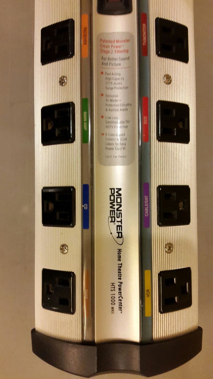 Monster Power Home Theatre Power Center HTS 1000