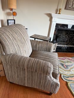 Upholstered Accent Armchair