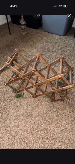 Wooden rack