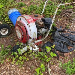 Industrial Parking Lot Blowers Burn Pile Fan Blower