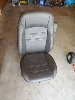 semi truck seat