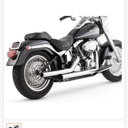 Vance & Hines Straightshots Full Exhaust System Chrome