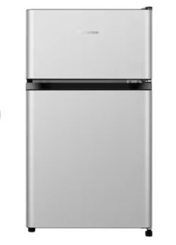 Hisense 3.1-cu ft Mini Fridge with Freezer ( Silver ) ENERGY STAR, $230 retail