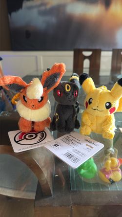 Pokémon Plush Keychains