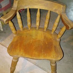 Antique Wood Chair 