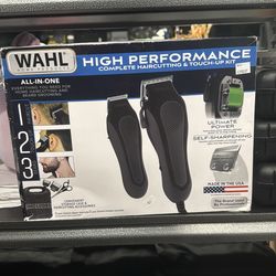 Wahl high performance haircutting and touch kit
