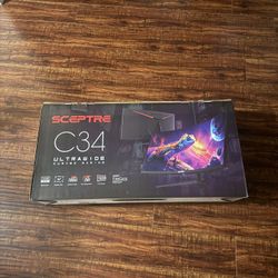 Scepter C34 Ultrawide Curved Gaming monitor 