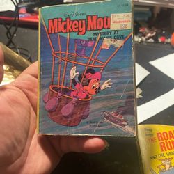 Big Little Book #5781-2 Mickey Mouse Mystery at Dead Man's Cove 1980 Disney